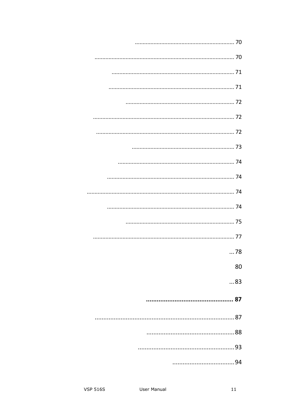RGBLink VSP 516S User Manual User Manual | Page 11 / 131