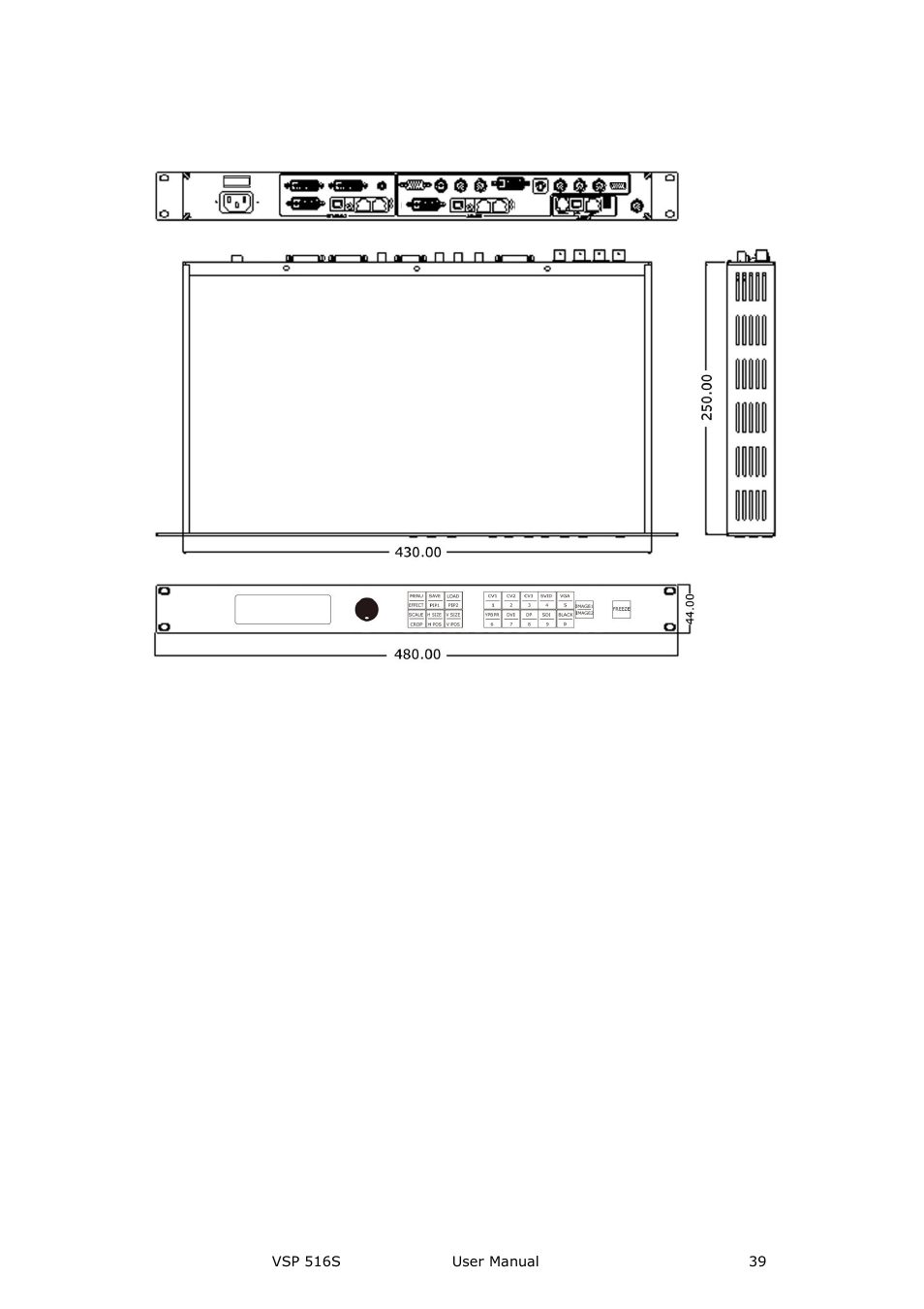 RGBLink VSP 516S User Manual User Manual | Page 39 / 131