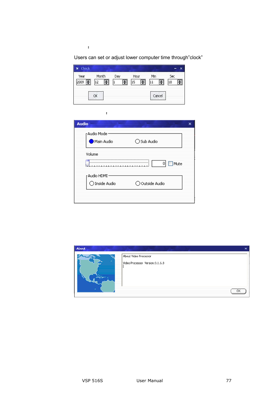 Help] options, Communication software guideline | RGBLink VSP 516S User Manual User Manual | Page 77 / 131