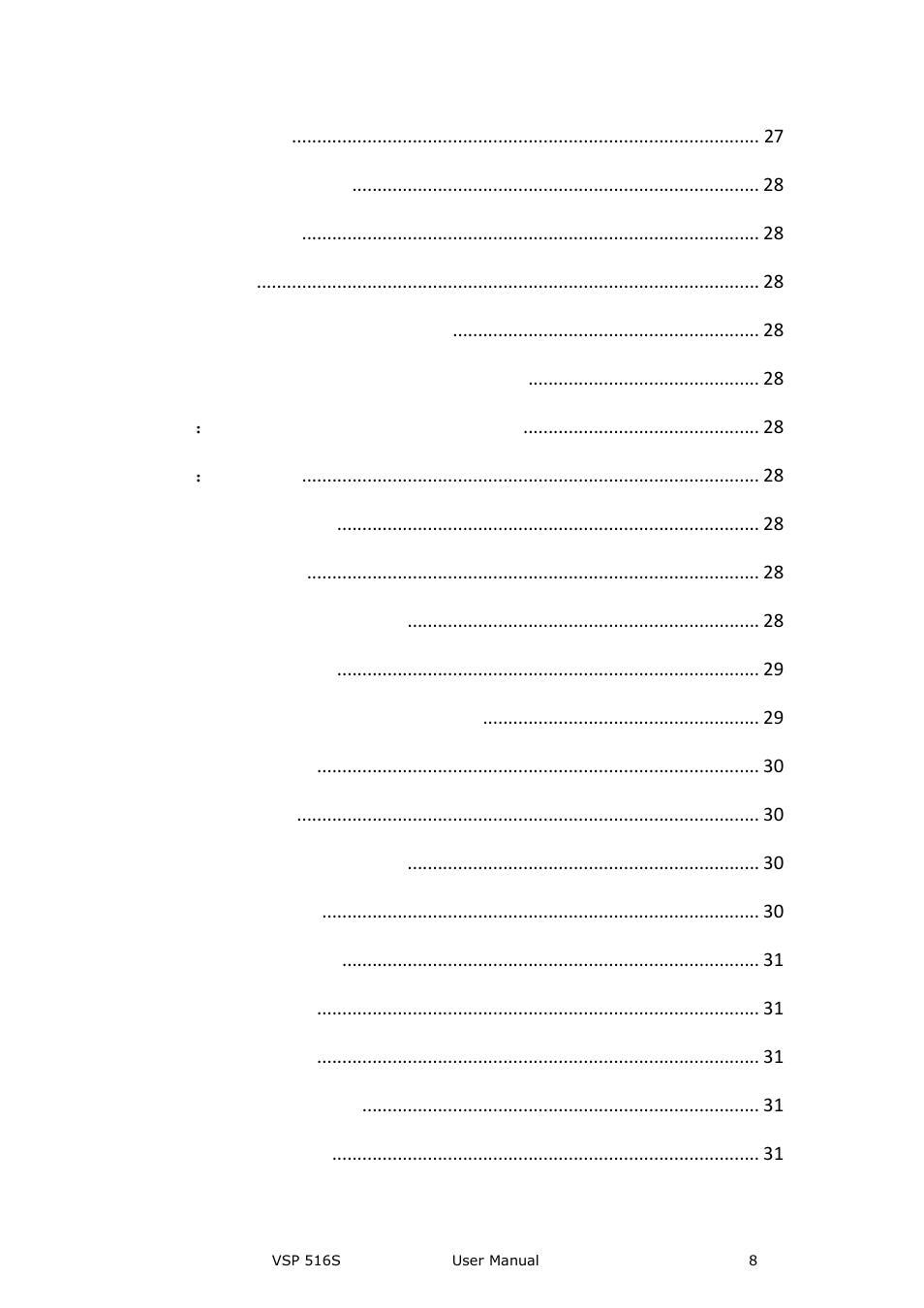 RGBLink VSP 516S User Manual User Manual | Page 8 / 131