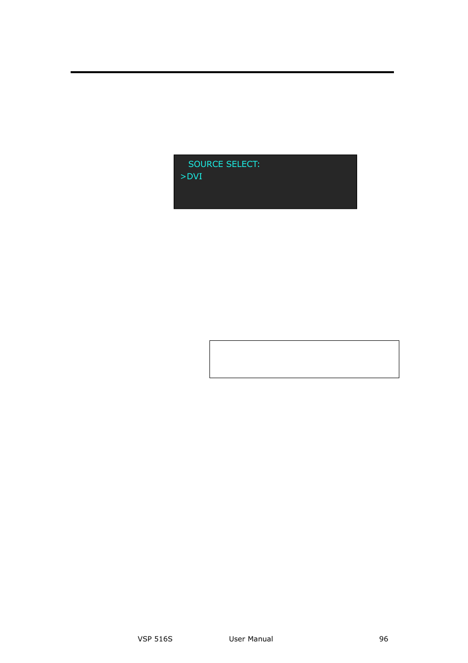 How to realize single image switching, System setup and operation | RGBLink VSP 516S User Manual User Manual | Page 96 / 131