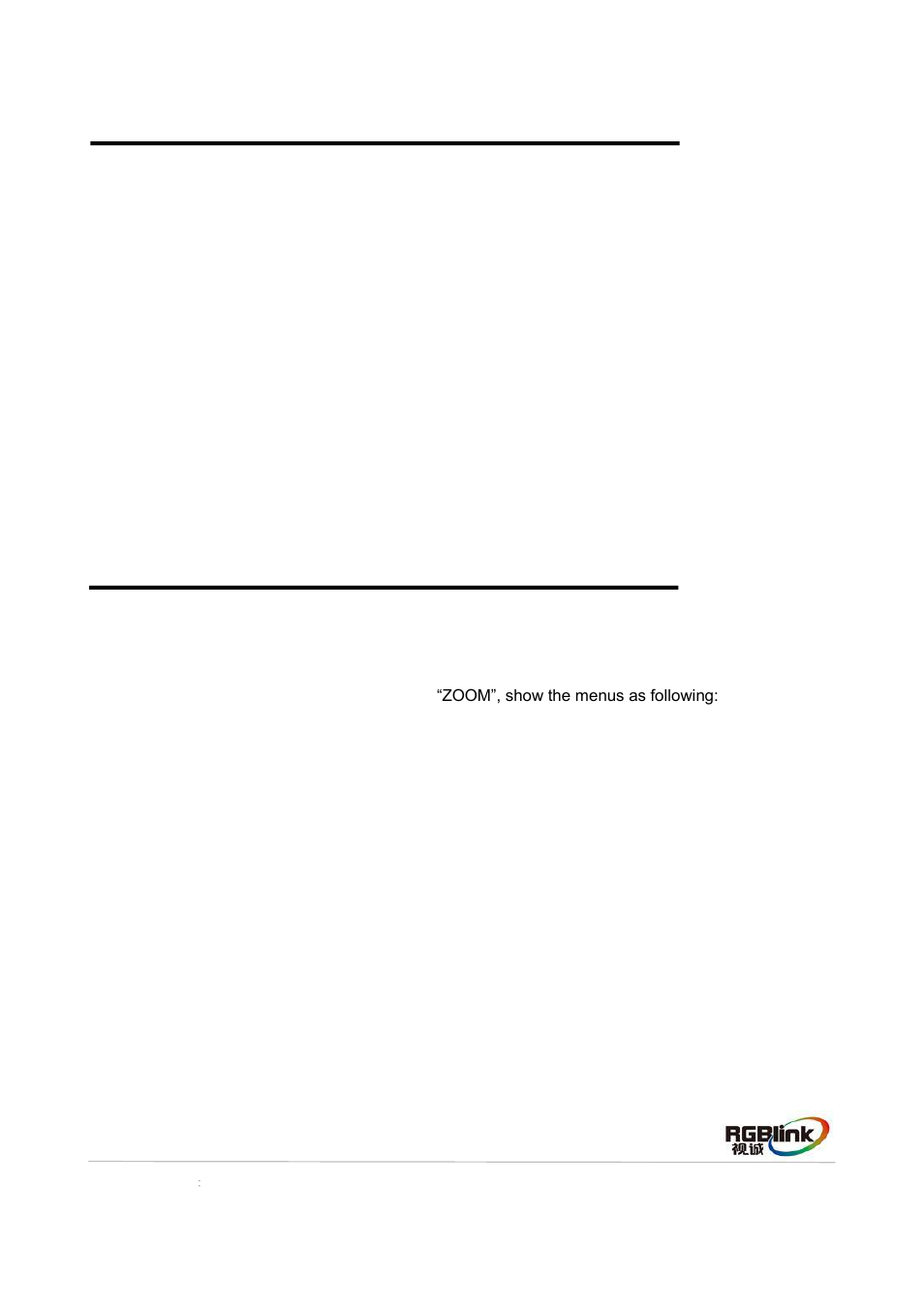 How to set up image zoom | RGBLink VSP 516S Quick Start User Manual | Page 11 / 24