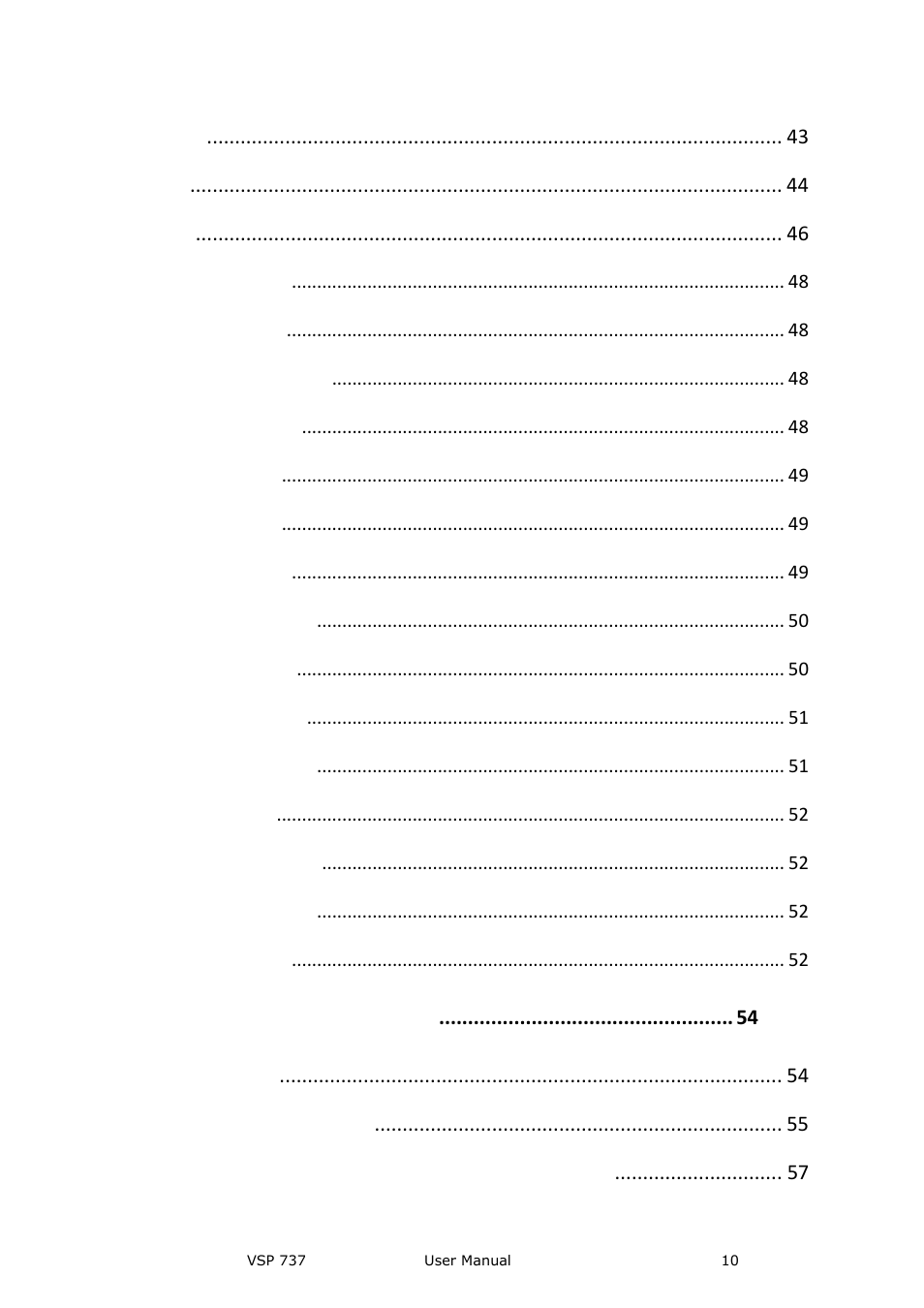 RGBLink VSP 737 User Manual User Manual | Page 10 / 85