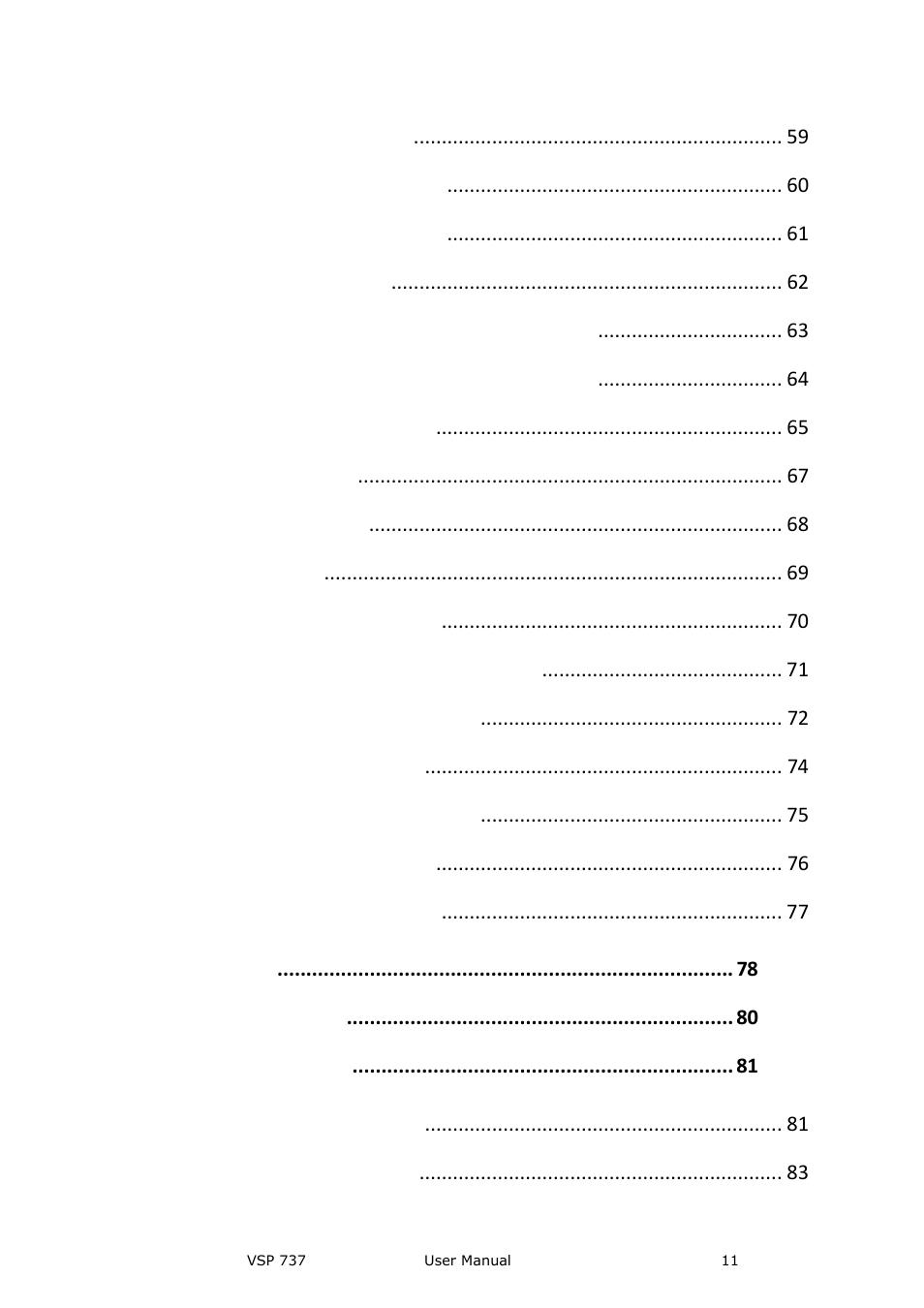 RGBLink VSP 737 User Manual User Manual | Page 11 / 85