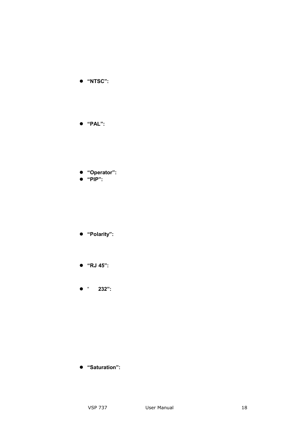Introduction | RGBLink VSP 737 User Manual User Manual | Page 18 / 85