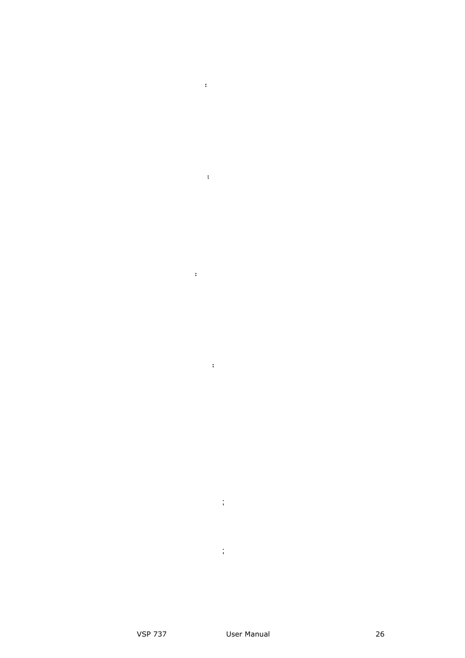 Program output interface, Cont interface, Dial switch | 10/100m interface, Usb interface, Rs232 interface, Hardware orientation, Output interface, Program | RGBLink VSP 737 User Manual User Manual | Page 26 / 85