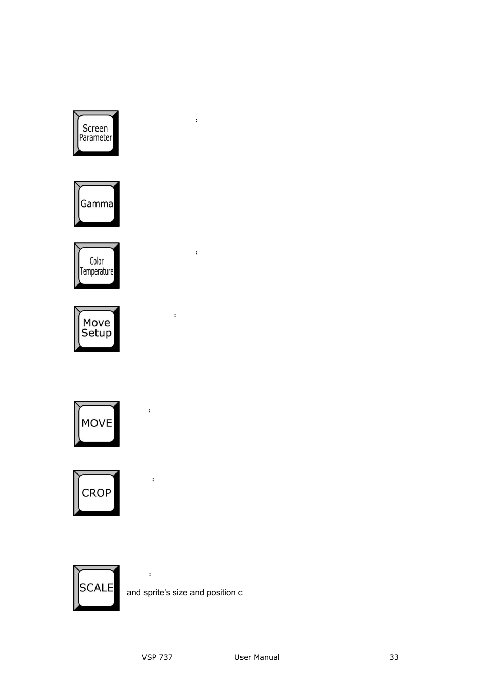 Hardware orientation | RGBLink VSP 737 User Manual User Manual | Page 33 / 85