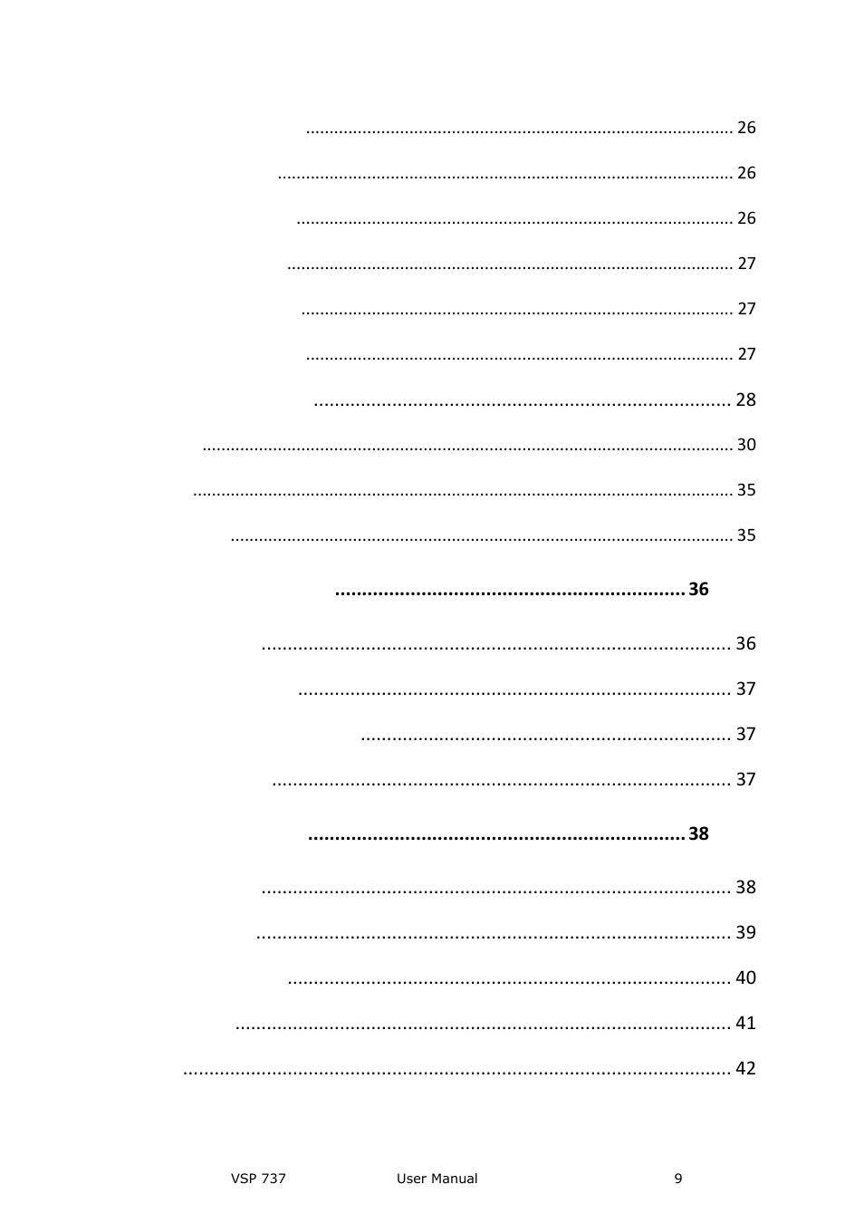 RGBLink VSP 737 User Manual User Manual | Page 9 / 85