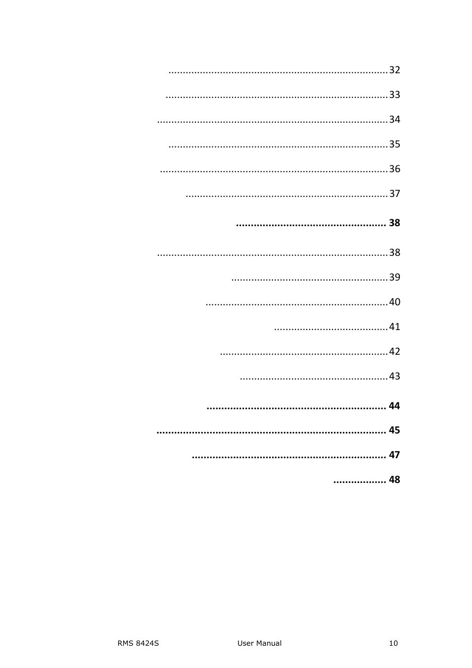RGBLink RMS 8424S User Manual User Manual | Page 10 / 49