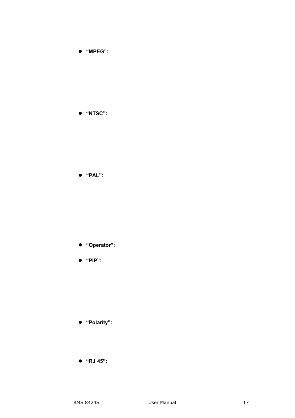Brief introduction | RGBLink RMS 8424S User Manual User Manual | Page 17 / 49