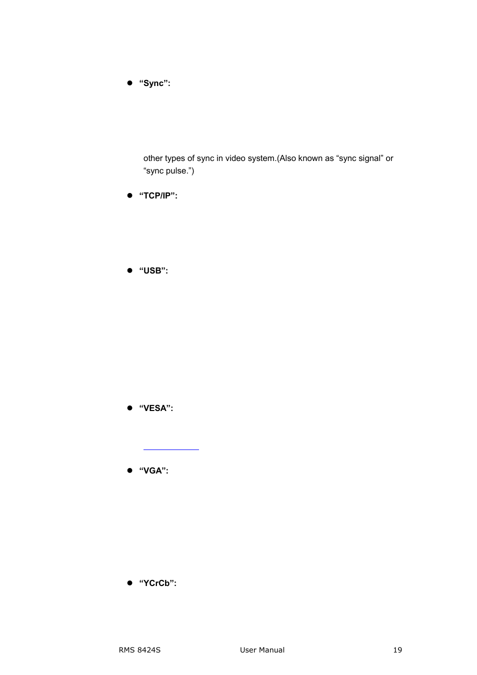 Brief introduction | RGBLink RMS 8424S User Manual User Manual | Page 19 / 49