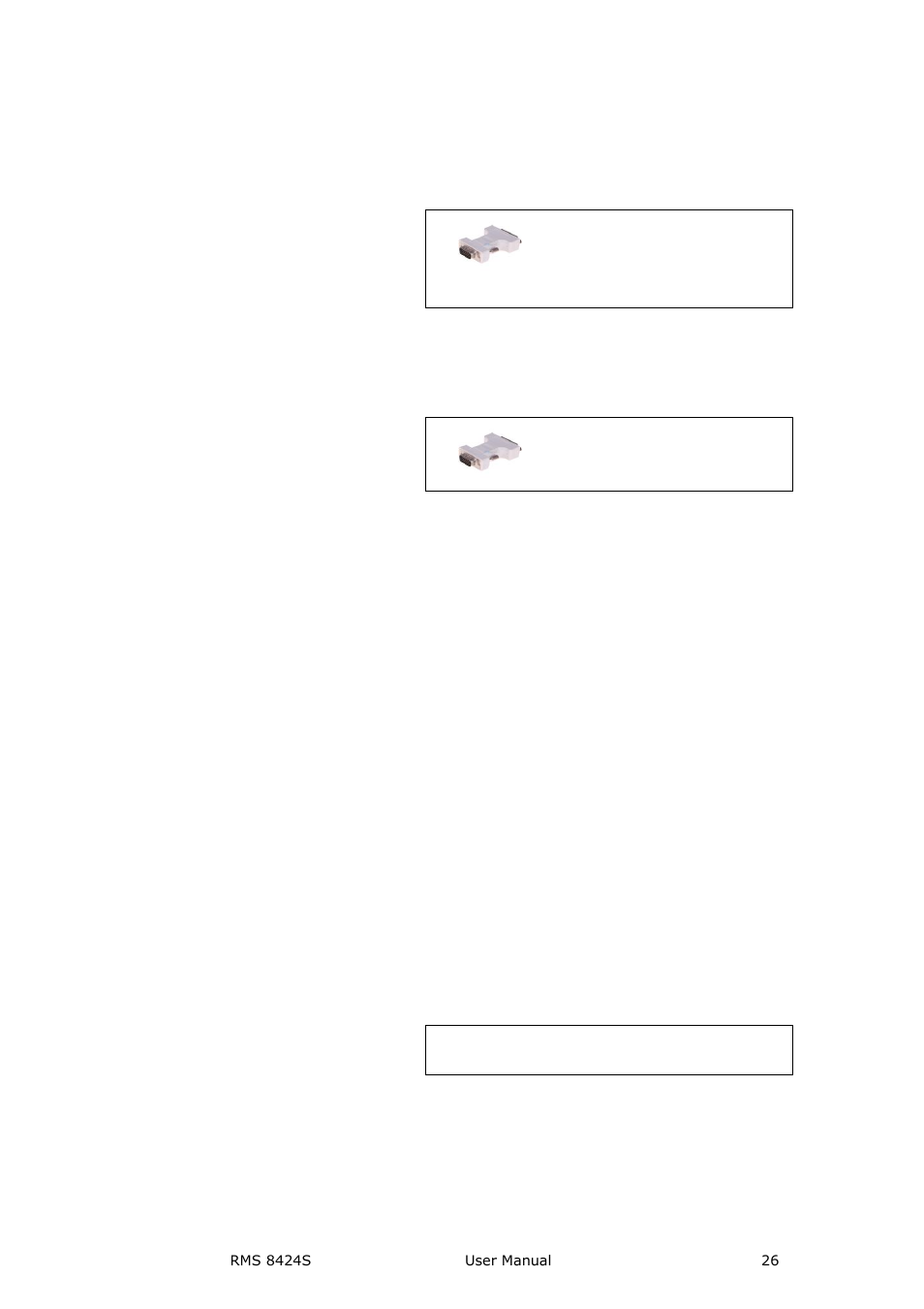 Dvi+vga input, Sdi loop out, Sdi input | Usb port, Cvbs input, Cvbs loop out, Panel instruction | RGBLink RMS 8424S User Manual User Manual | Page 26 / 49