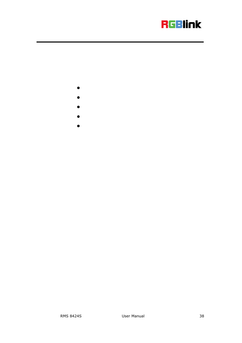 System setup and operation, In this chapter | RGBLink RMS 8424S User Manual User Manual | Page 38 / 49