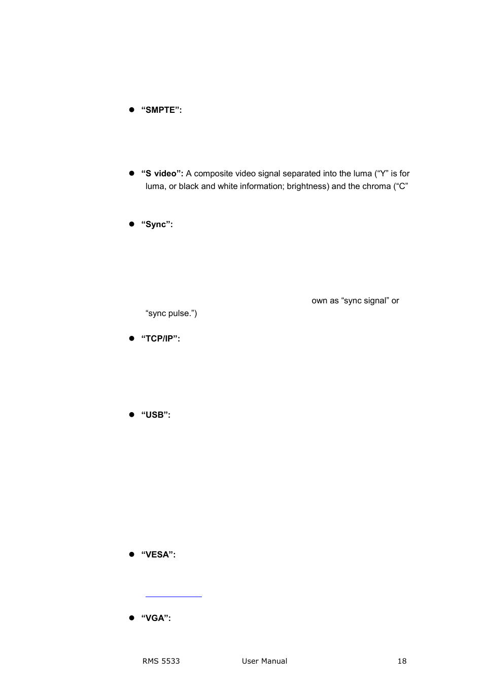 Brief introduction | RGBLink RMS 5533 User Manual | Page 18 / 50