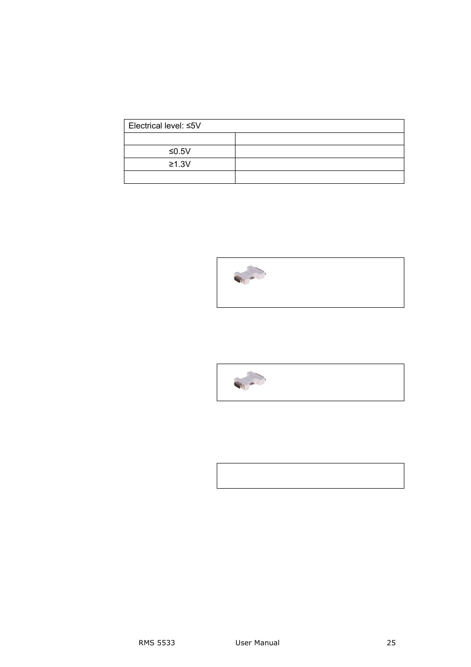 Tally control port, Dvi/vga loop out, Dvi/vga input | Usb port, Panel instruction | RGBLink RMS 5533 User Manual | Page 25 / 50