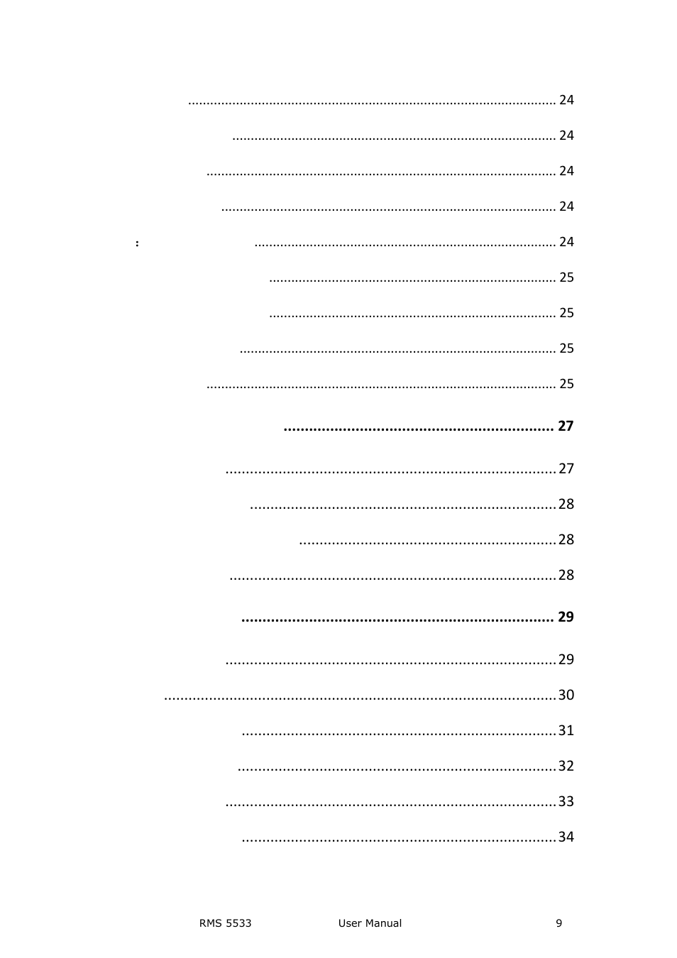RGBLink RMS 5533 User Manual | Page 9 / 50