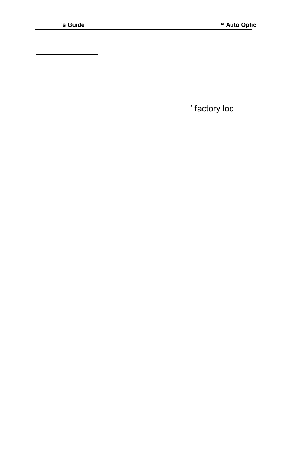 0 warranty, 1 general warranty | RJS Inspector D4000 Auto Optic (FIRMWARE version A.06 and Later) User Manual | Page 13 / 84