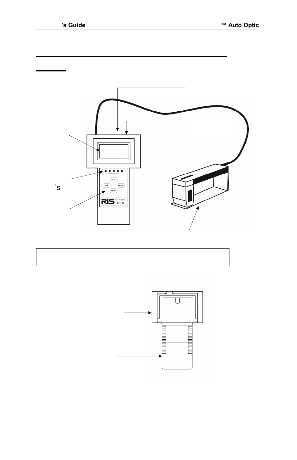 RJS Inspector D4000 Auto Optic (FIRMWARE version A.06 and Later) User Manual | Page 17 / 84