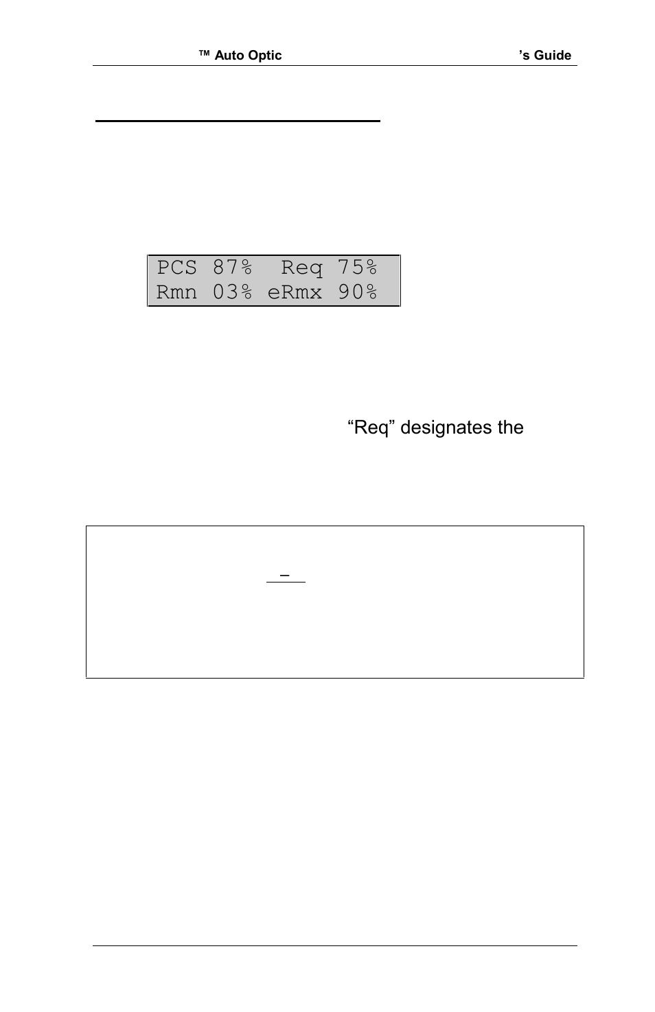 0 data analysis screens | RJS Inspector D4000 Auto Optic (FIRMWARE version A.06 and Later) User Manual | Page 34 / 84