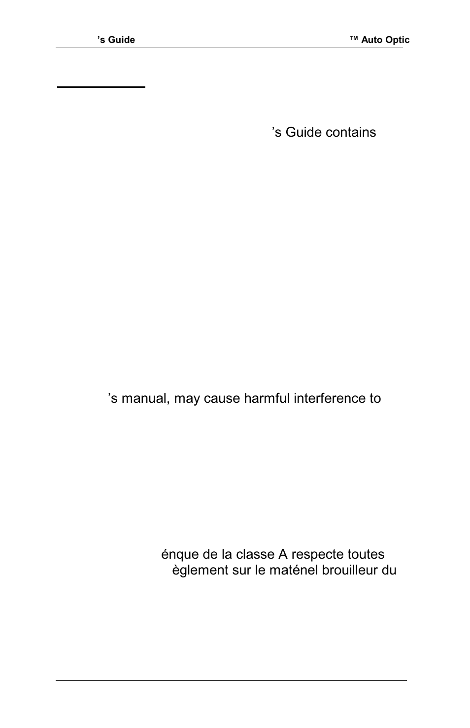 0 preface | RJS Inspector D4000 Auto Optic (FIRMWARE version A.06 and Later) User Manual | Page 9 / 84
