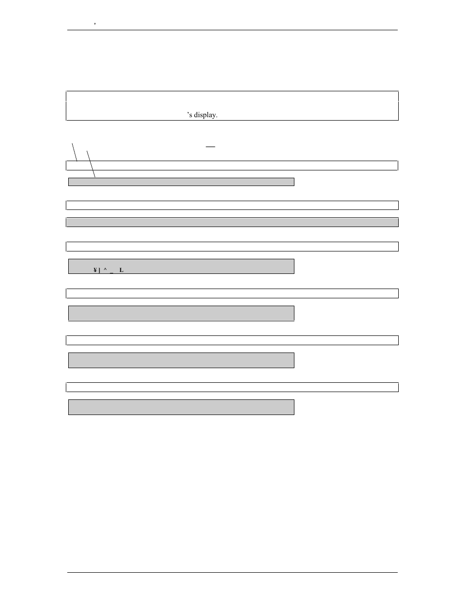Table a-1 (code 128 — subset a) | RJS Inspector D4000 Laser (FIRMWARE version A.05 and Earlier) User Manual | Page 39 / 81