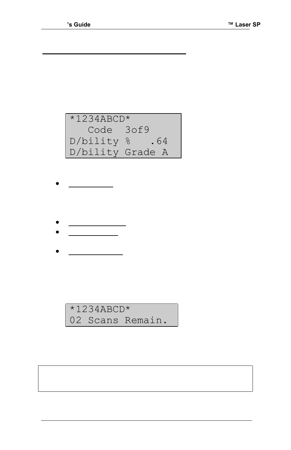 0 pass/fail analysis screen | RJS Inspector D4000 SP (FIRMWARE version A.06 and Later) User Manual | Page 27 / 77