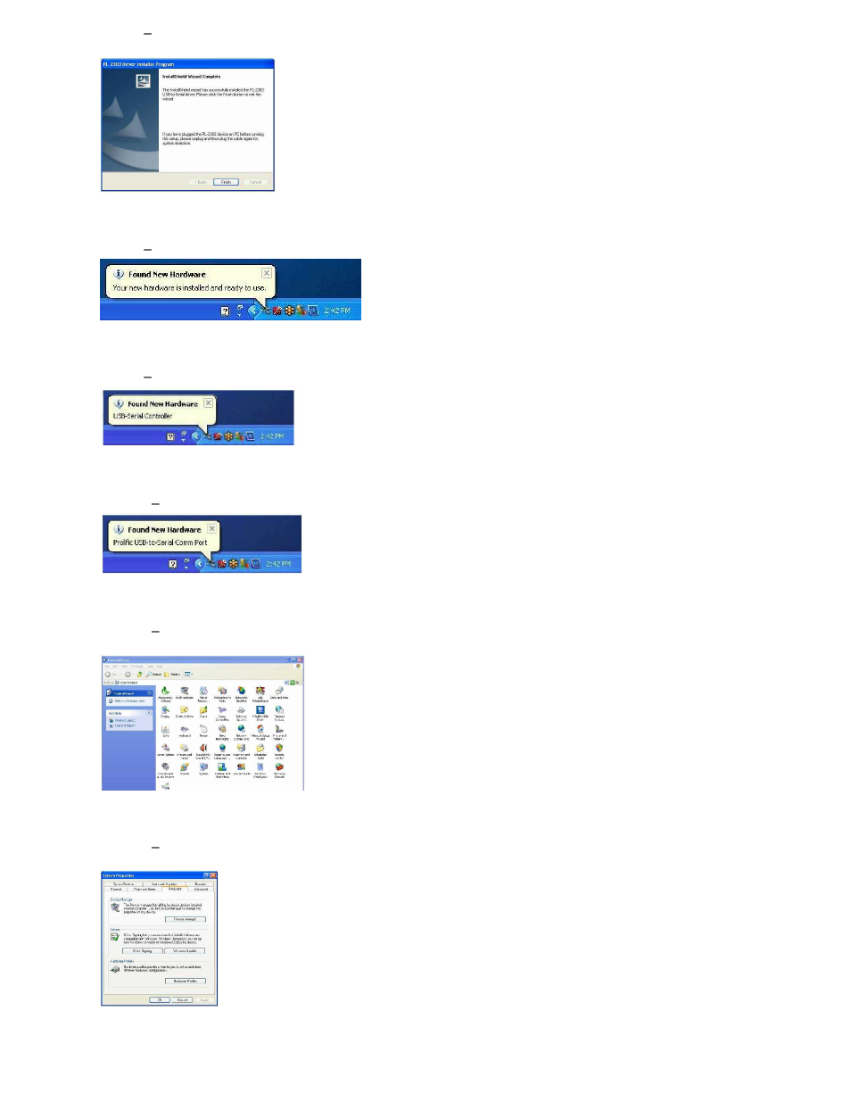 RJS Verifier Computer Interface Report (VCIR) USB-to-Serial Installation User Manual | Page 2 / 3