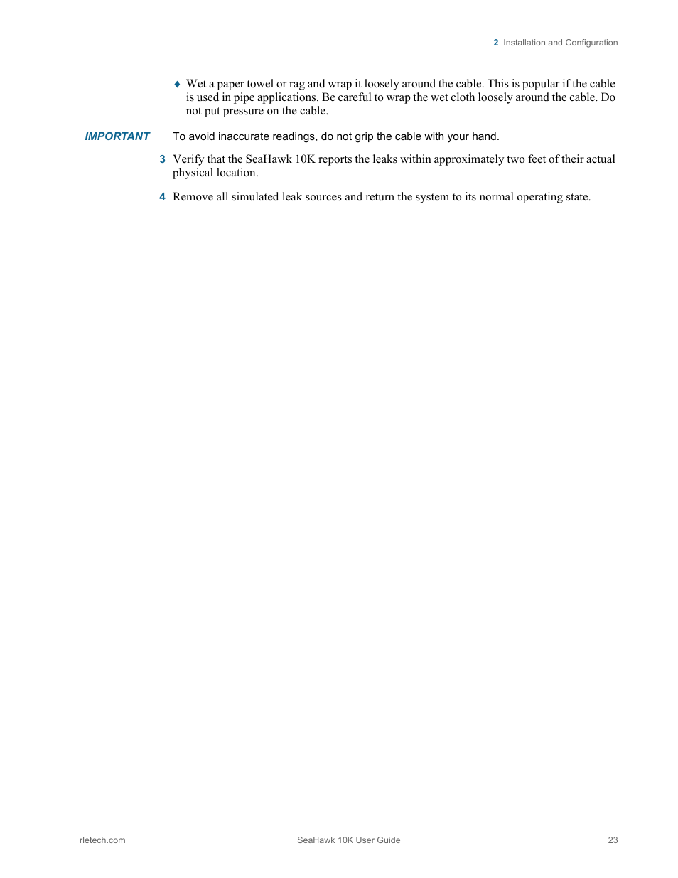 RLE 10K V.2.5.a User Manual | Page 23 / 44
