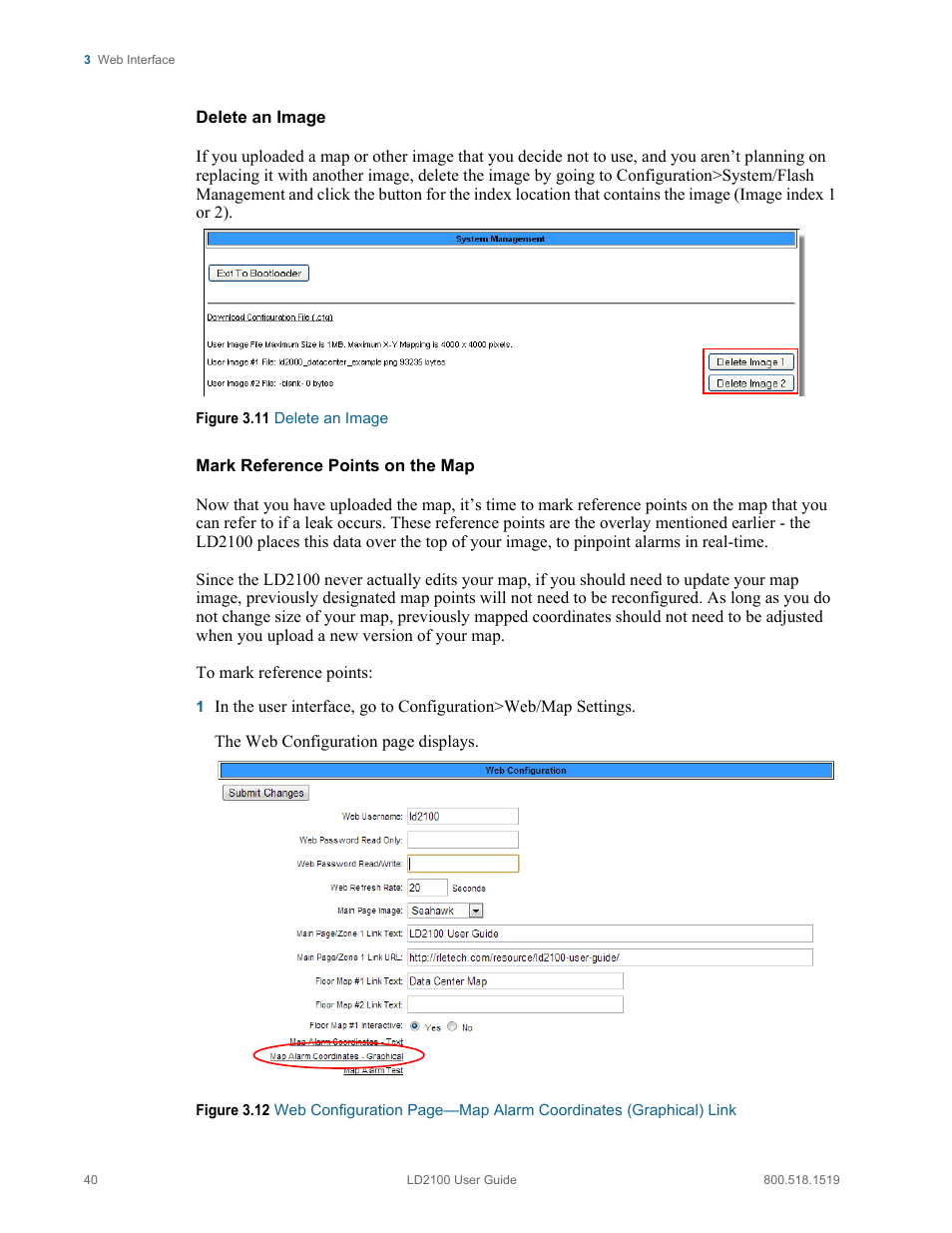 RLE LD2100 V.2.6 User Manual | Page 40 / 92