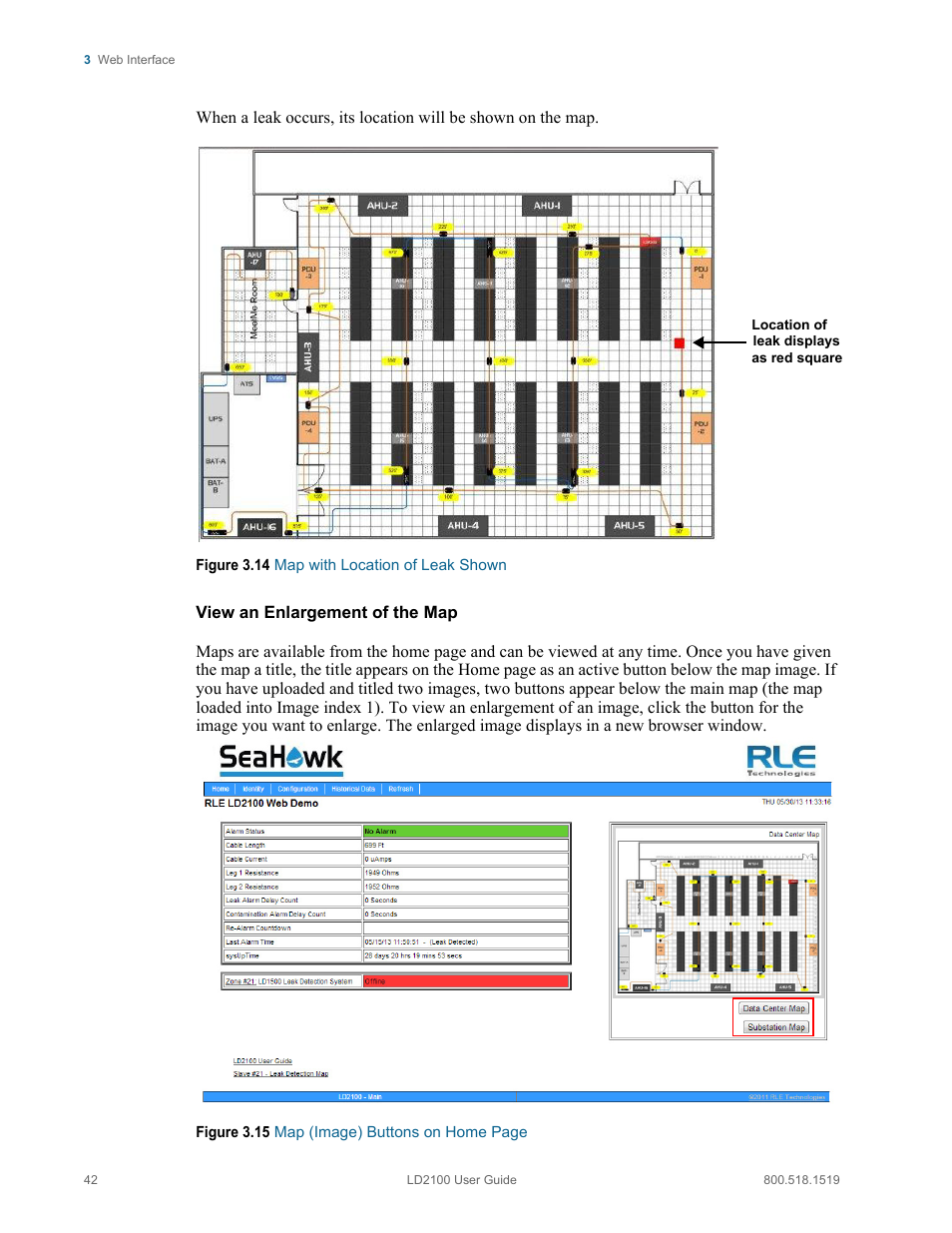 RLE LD2100 V.2.6 User Manual | Page 42 / 92