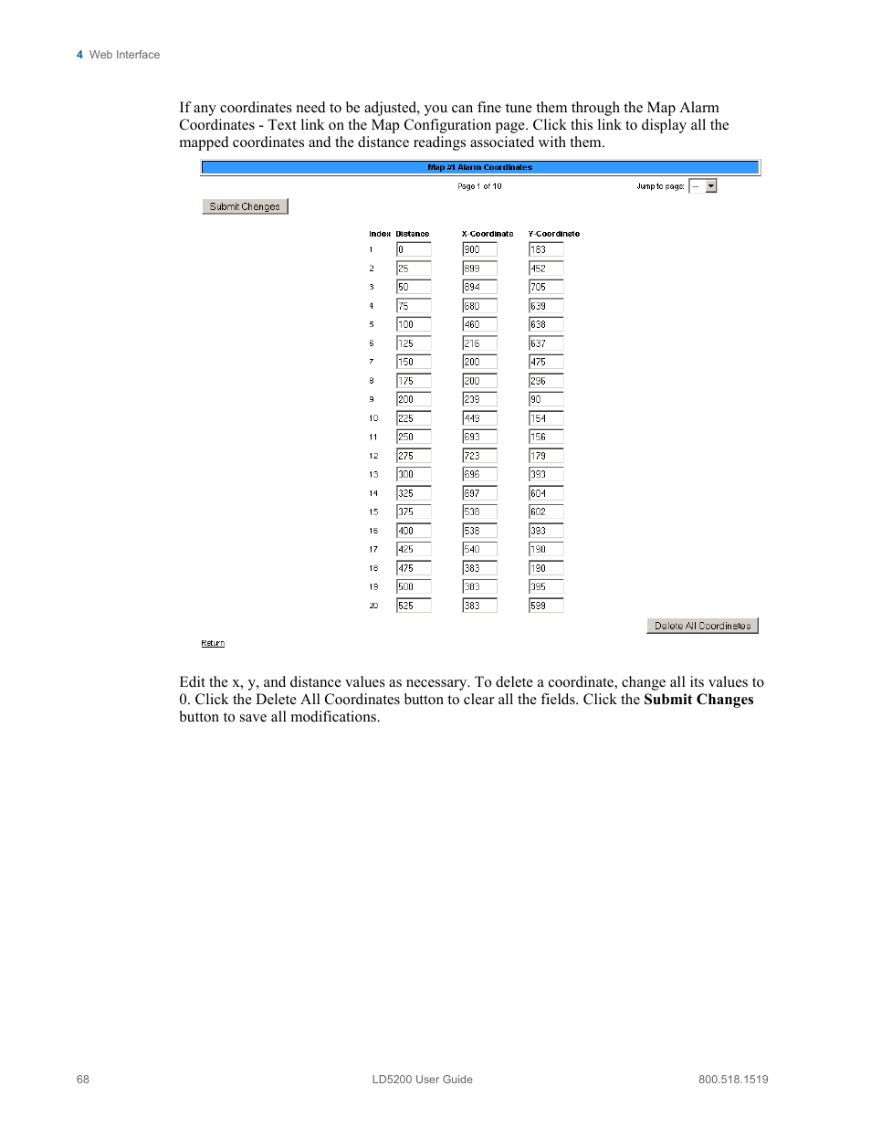 RLE LD5200 V.2.3 User Manual | Page 68 / 118