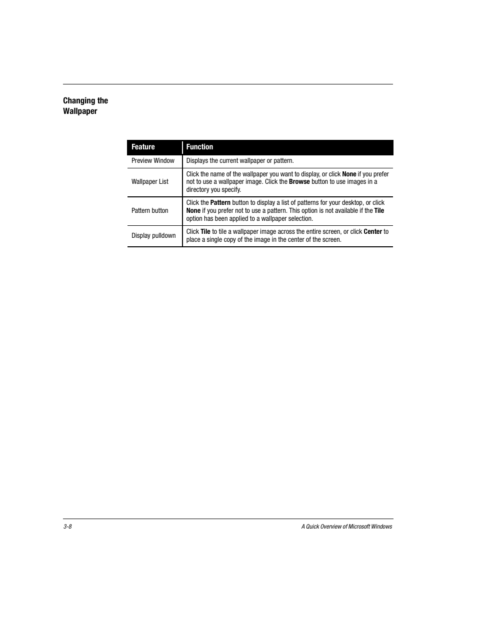 Changing the wallpaper, Changing the wallpaper -8 | Compaq Presario EZ Series User Manual | Page 51 / 133