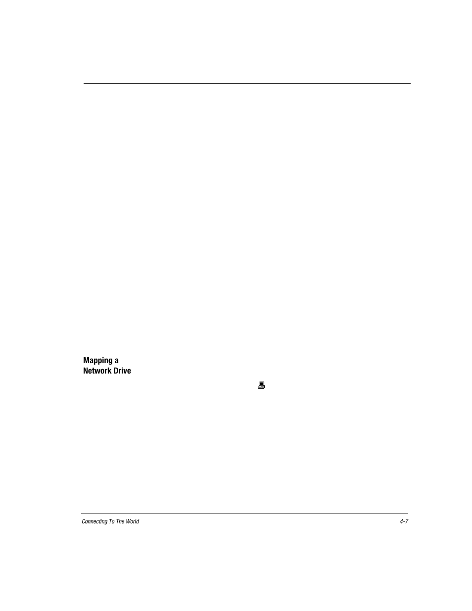 Complete the following steps, C. click ok, Close the control panel window | Mapping a network drive, Right-click the my computer g icon, C:\my documents\shared files, Mapping a network drive -7 | Compaq Presario EZ Series User Manual | Page 60 / 133