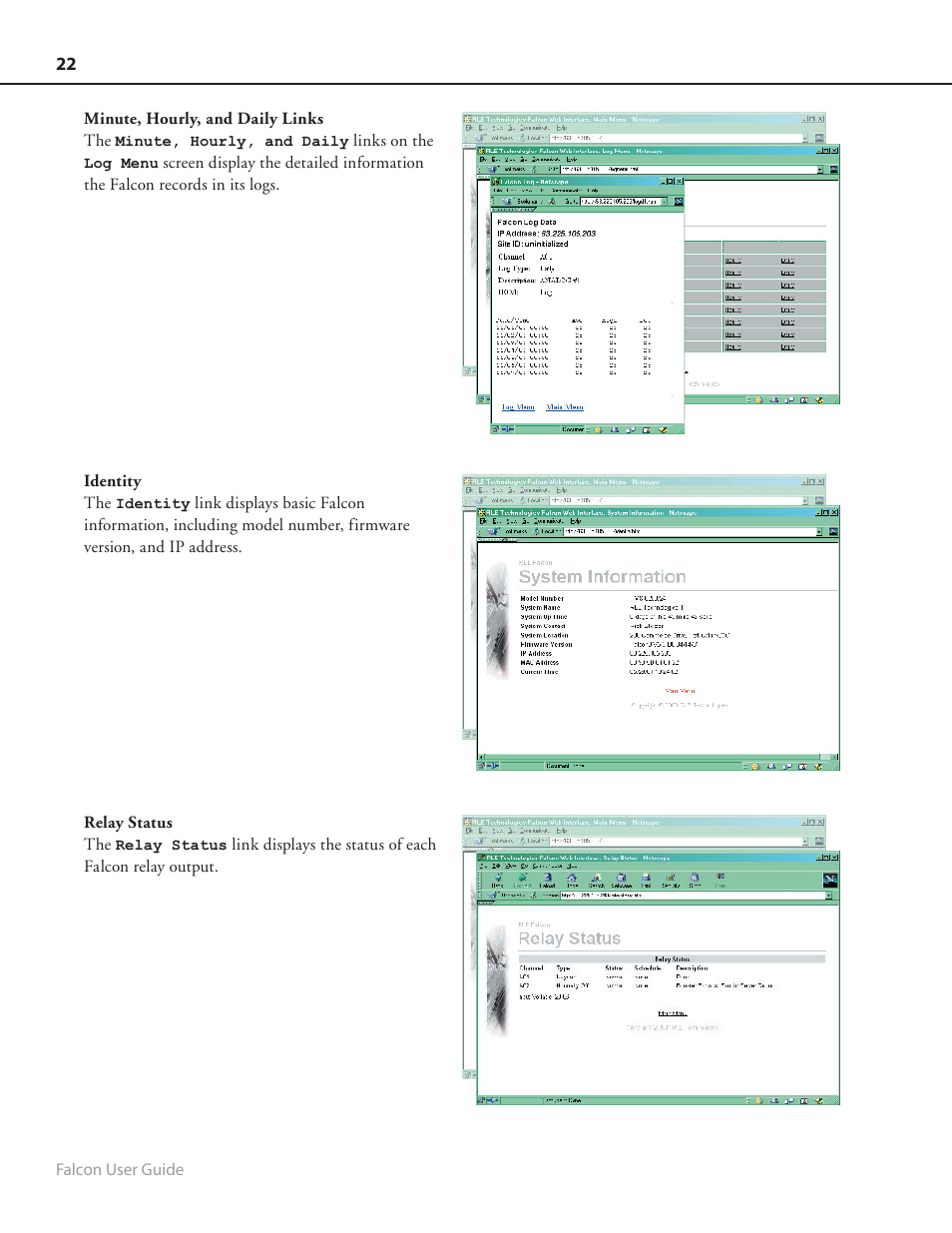 RLE FMS8 User Manual | Page 22 / 92