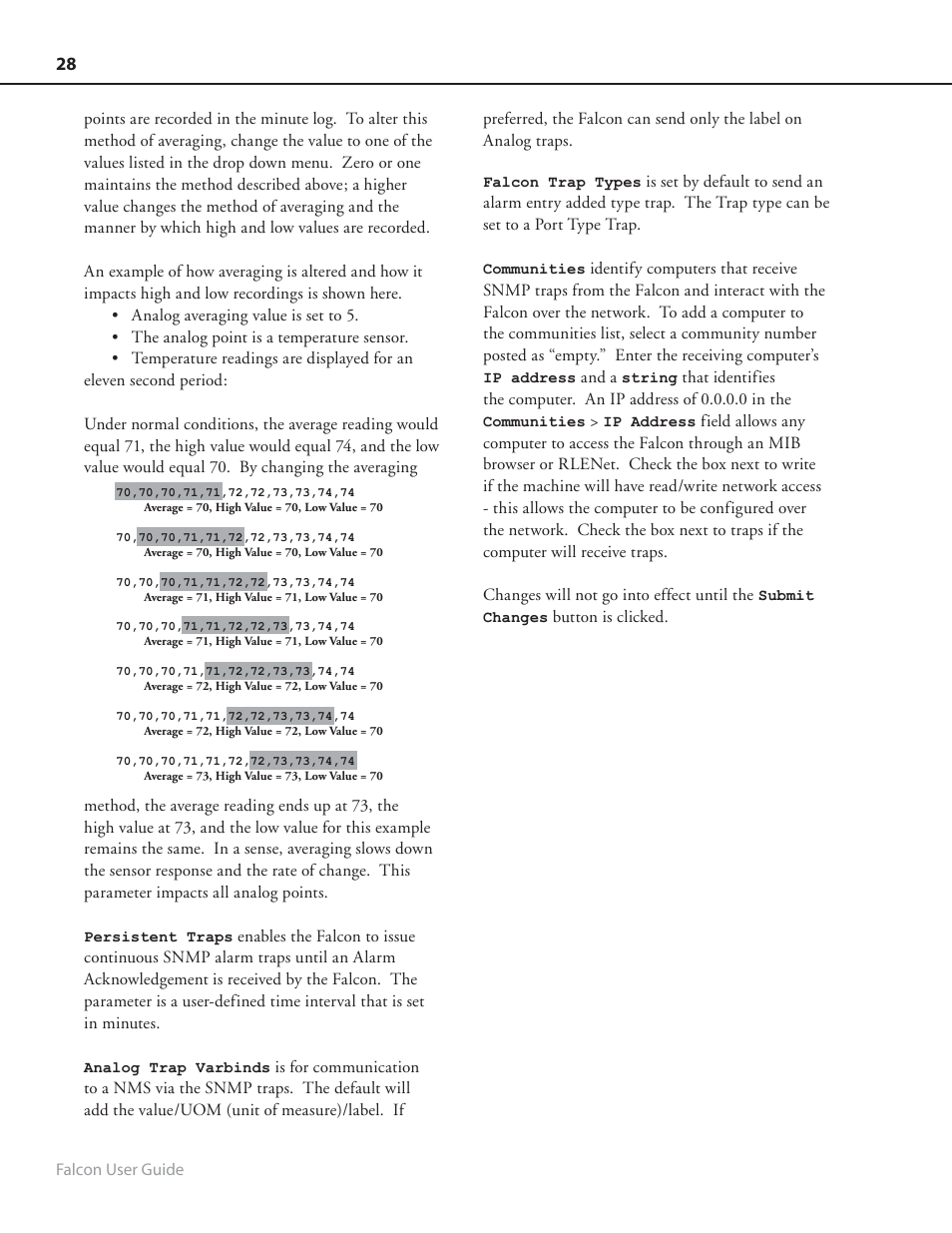 RLE FMS8 User Manual | Page 28 / 92