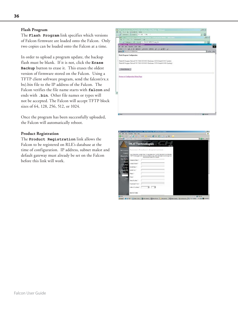 RLE FMS8 User Manual | Page 36 / 92