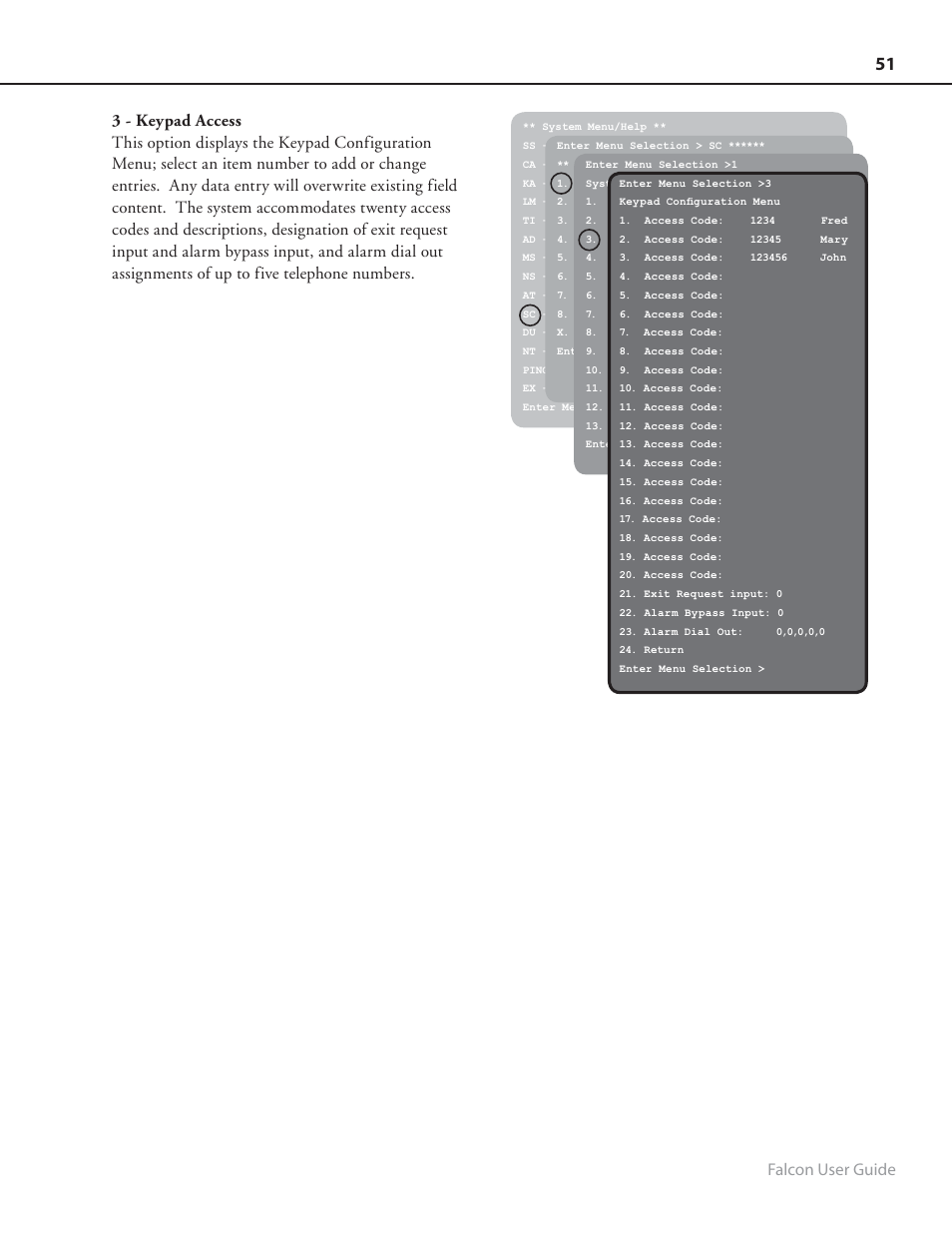 Falcon user guide | RLE FMS8 User Manual | Page 51 / 92