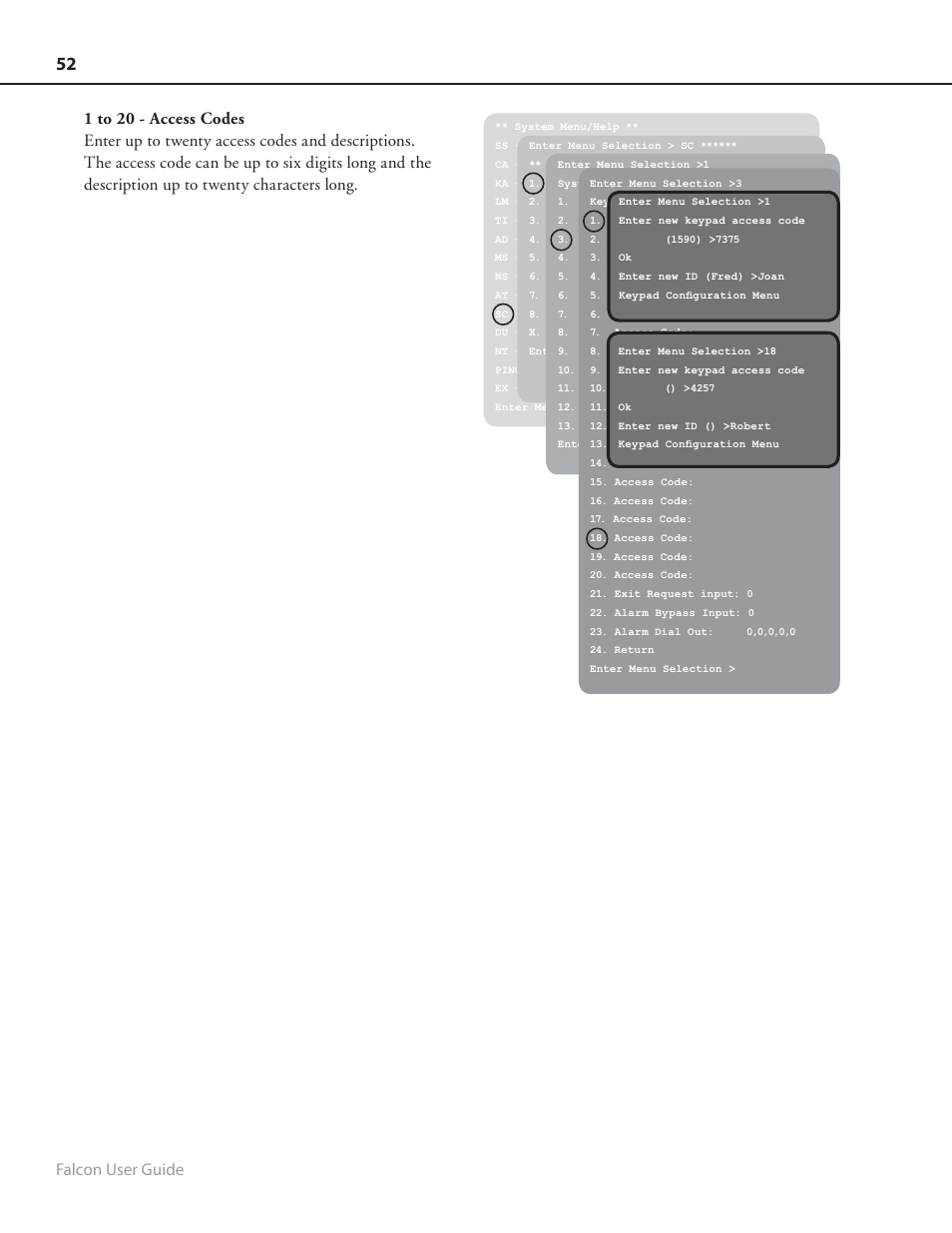 Falcon user guide | RLE FMS8 User Manual | Page 52 / 92