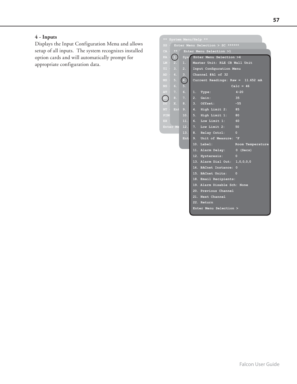Falcon user guide | RLE FMS8 User Manual | Page 57 / 92