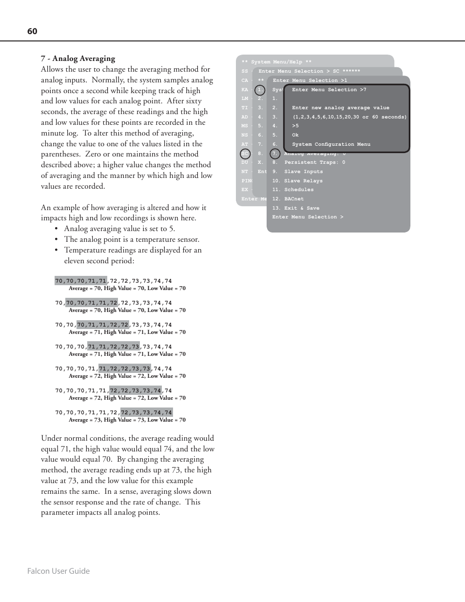 Falcon user guide | RLE FMS8 User Manual | Page 60 / 92