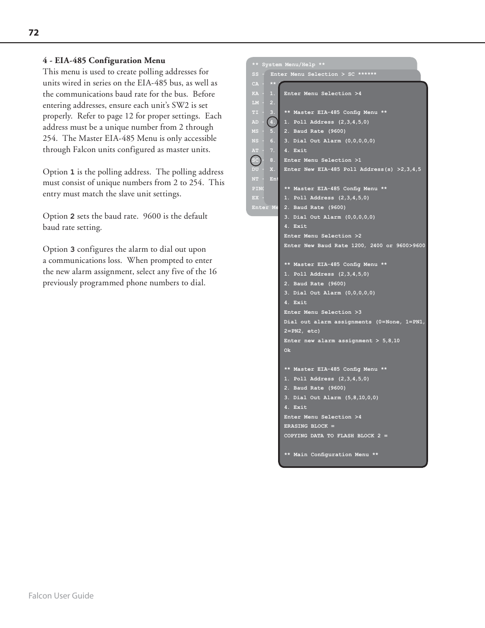 Falcon user guide | RLE FMS8 User Manual | Page 72 / 92