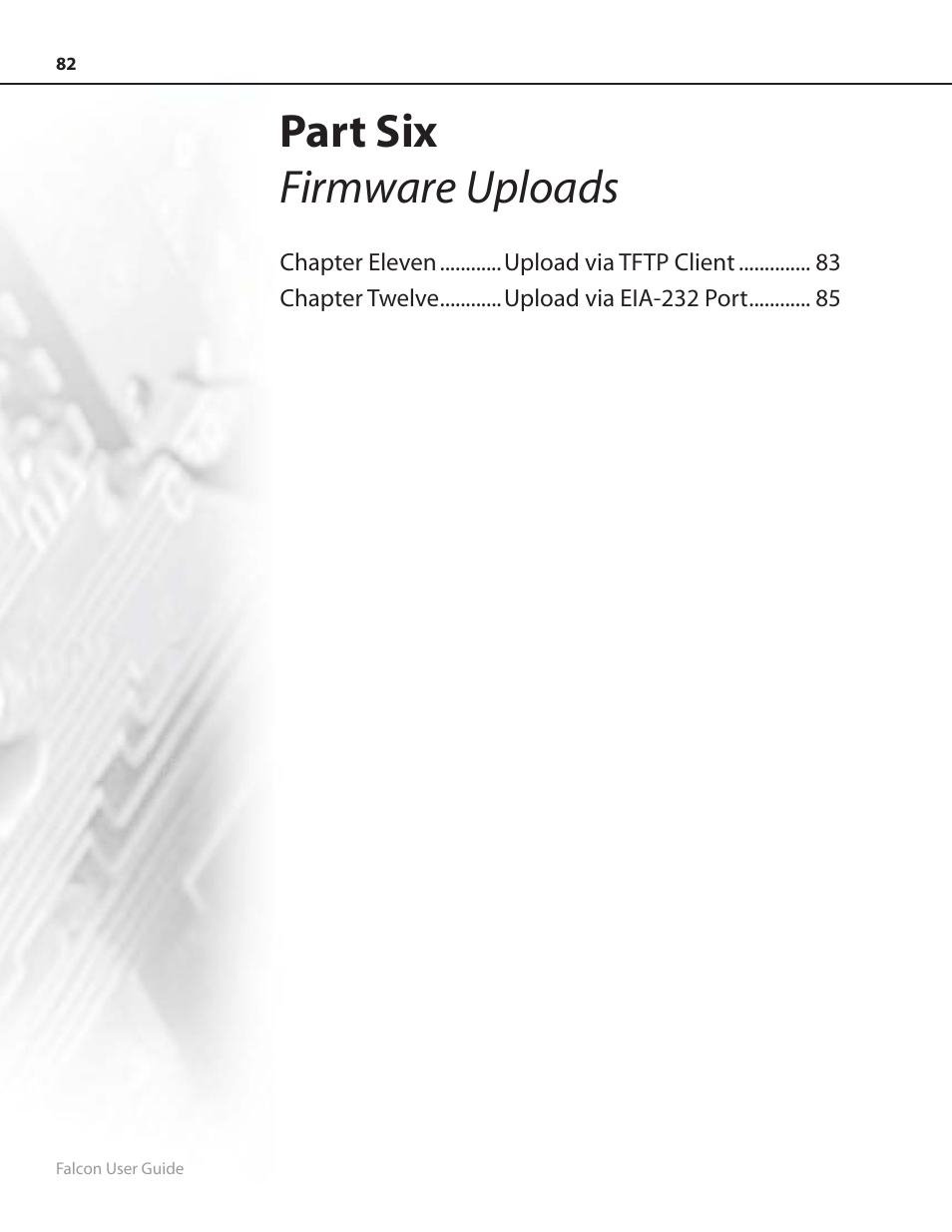 Part six firmware uploads | RLE FMS8 User Manual | Page 82 / 92