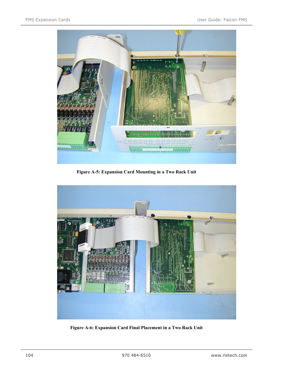 RLE Falcon EM User Manual | Page 118 / 146