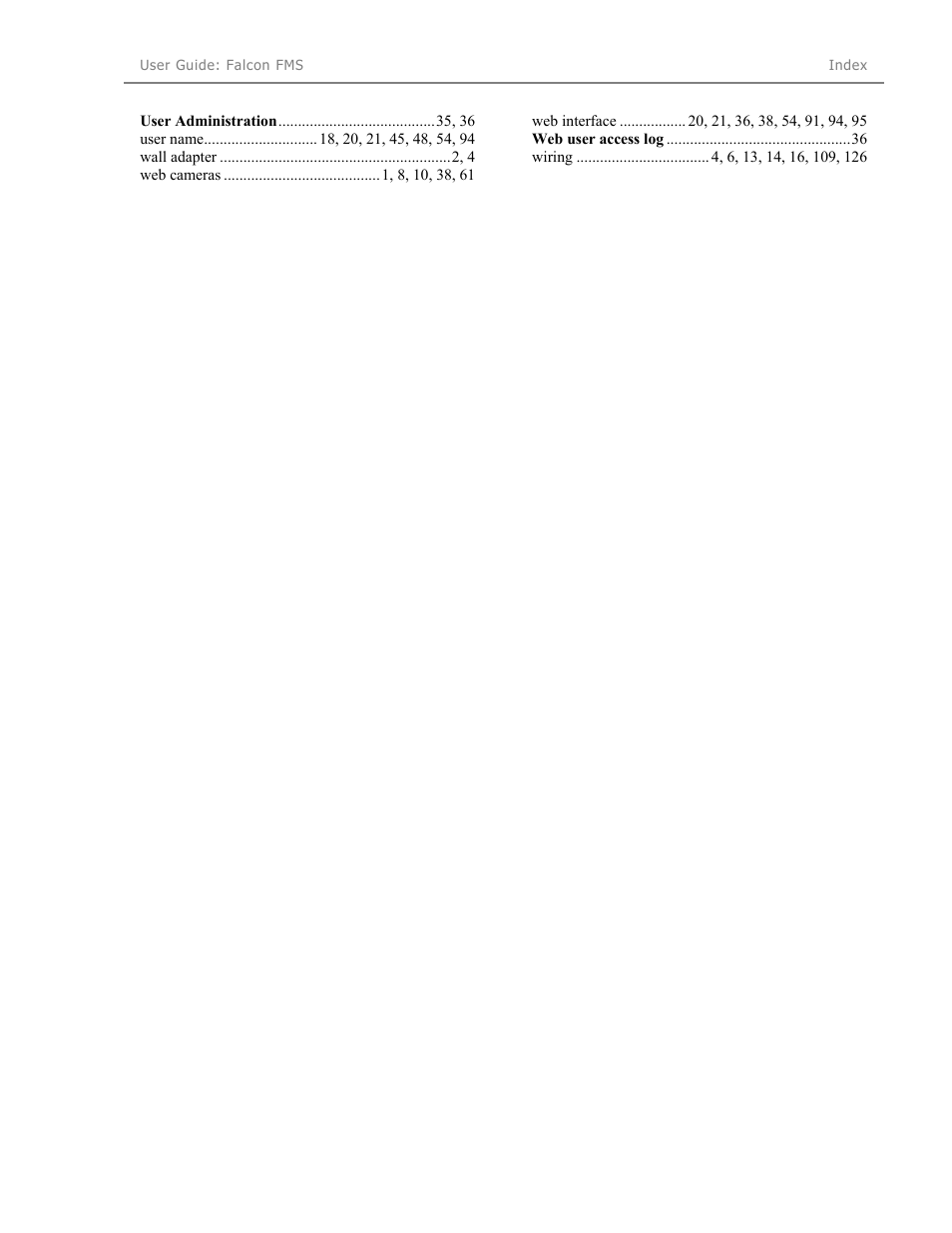 RLE Falcon EM User Manual | Page 145 / 146