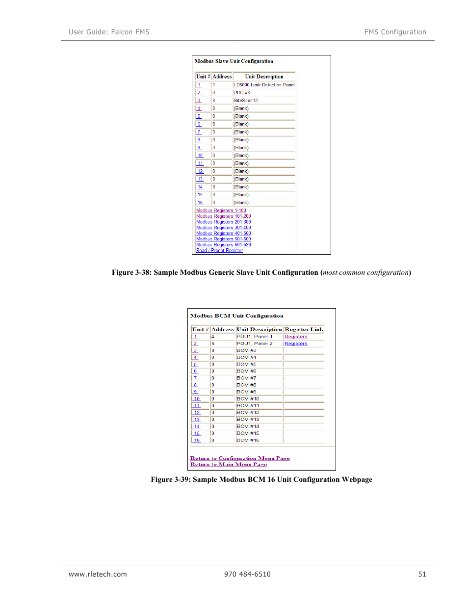 RLE Falcon EM User Manual | Page 65 / 146