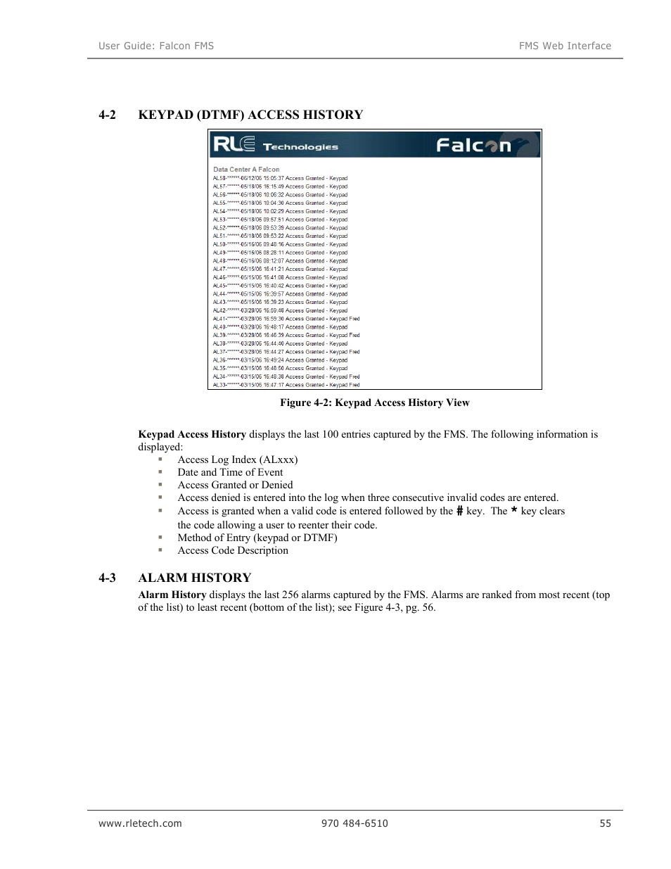 RLE Falcon EM User Manual | Page 69 / 146
