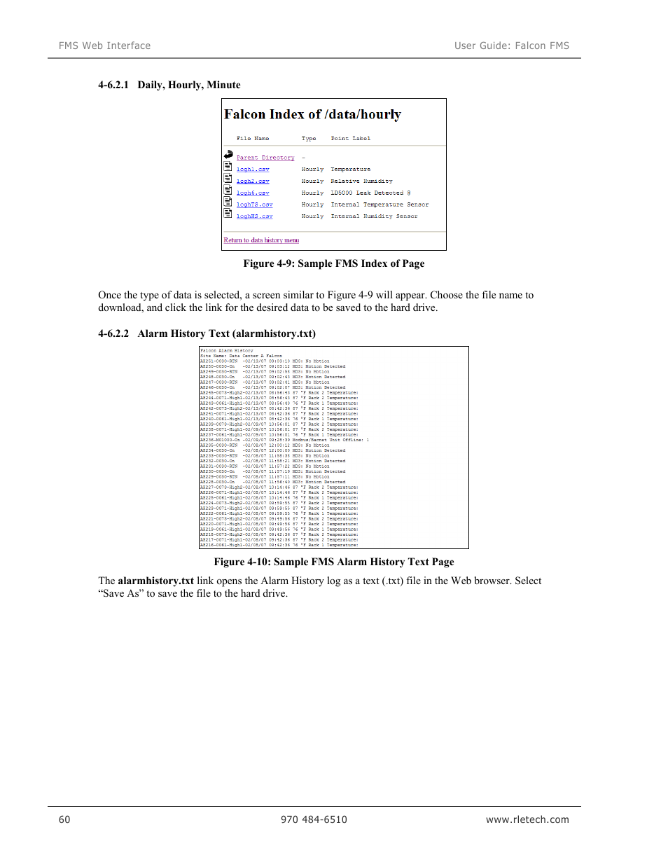 RLE Falcon EM User Manual | Page 74 / 146