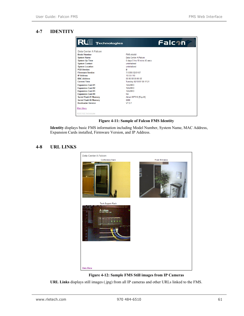 RLE Falcon EM User Manual | Page 75 / 146