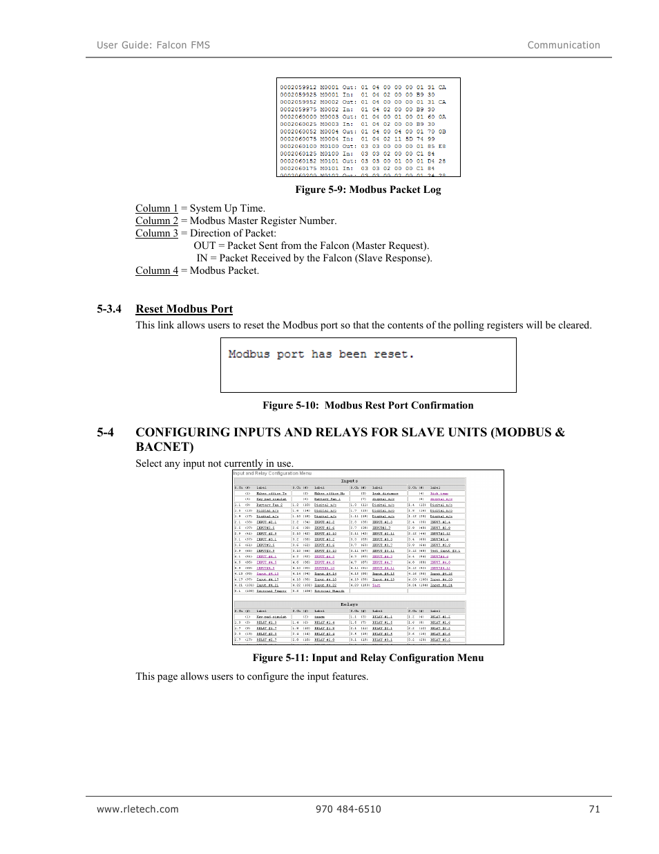 RLE Falcon EM User Manual | Page 85 / 146