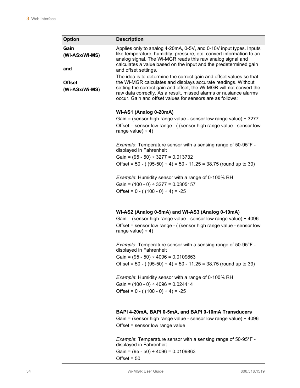 RLE Wi-MGR V.1.6 User Manual | Page 34 / 74